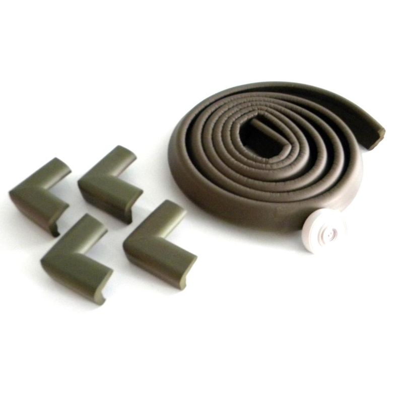 KIDCO - Pack Protectores para Bordes y Esquinas - Café