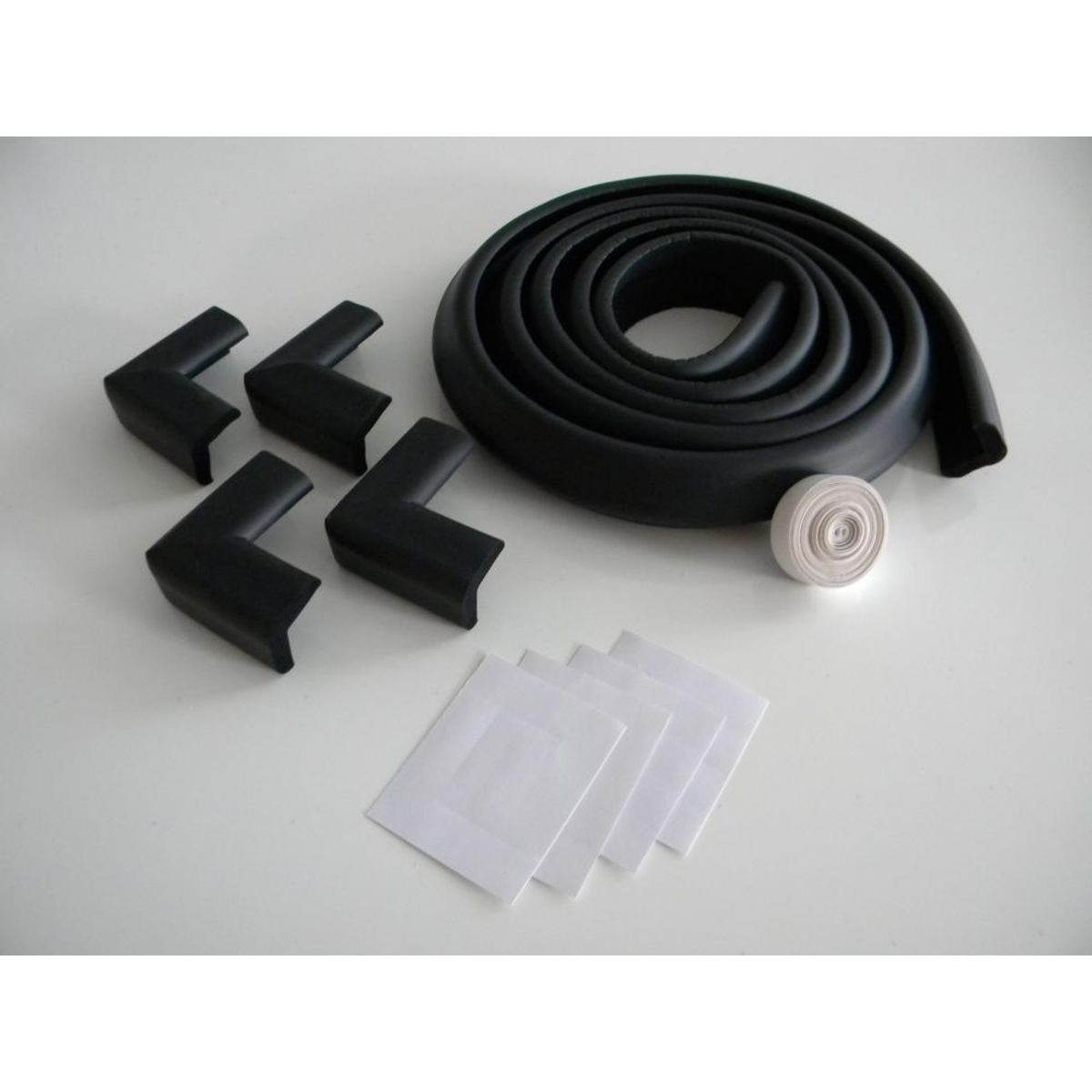KIDCO - Pack Protectores para Bordes y Esquinas - Negro
