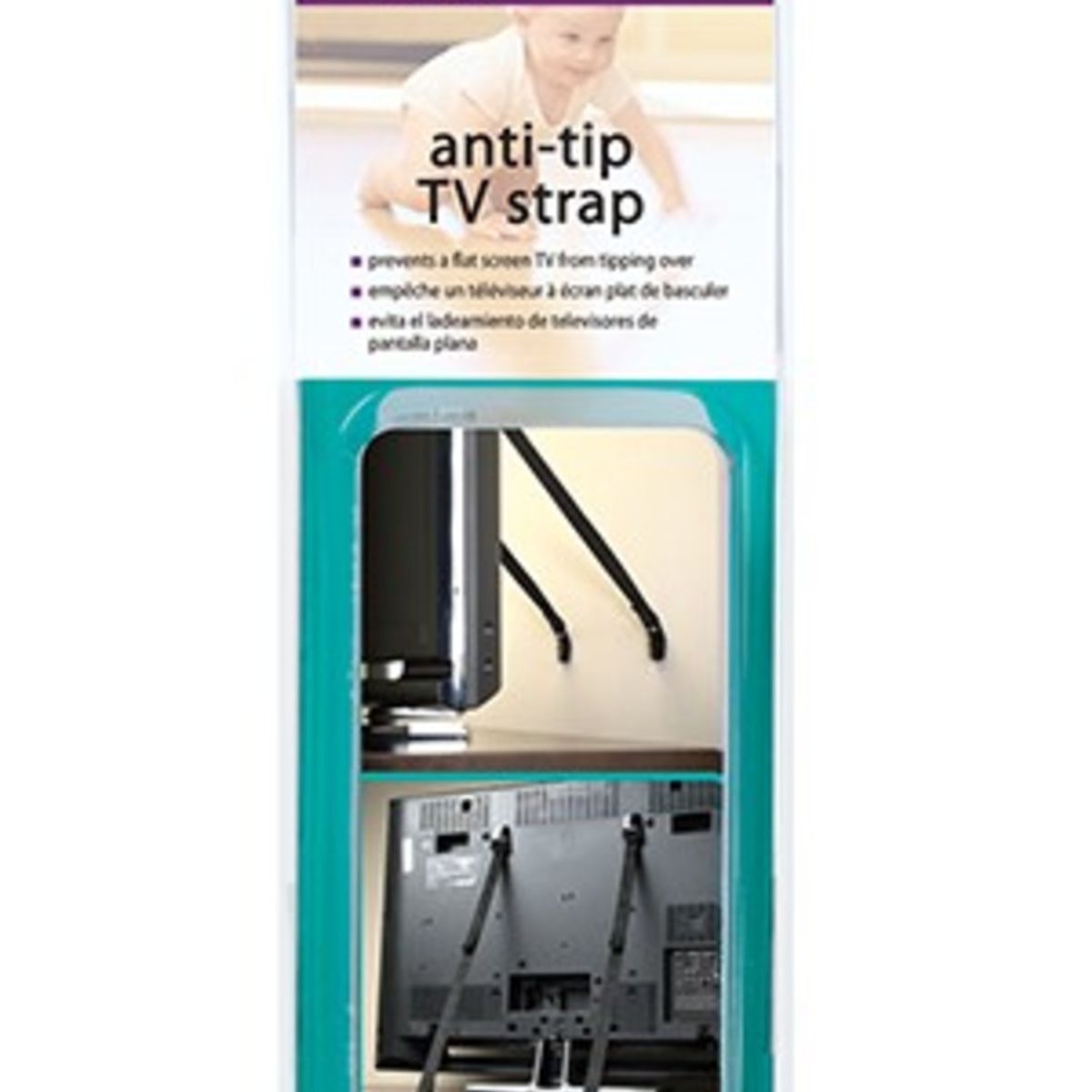 KIDCO - Protector anti-caida de TV - Negro