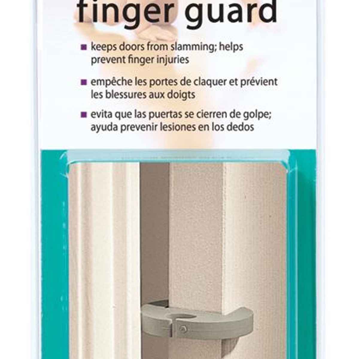 KIDCO - Protector de Dedos para Puertas (2 unidades) - Gris