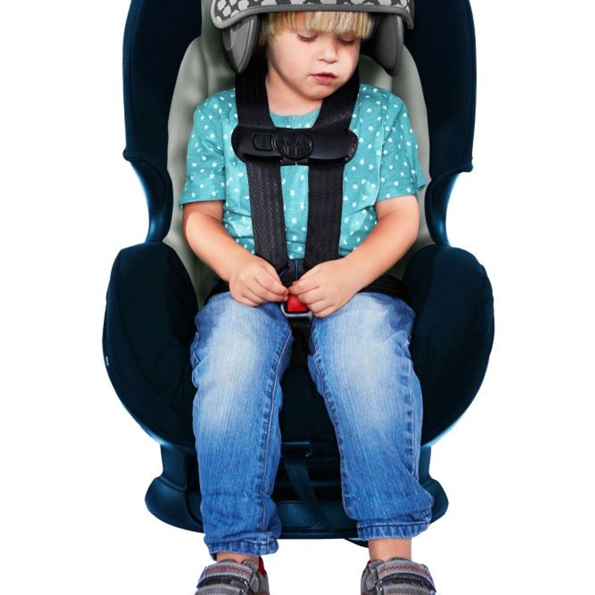 NAPUP - Sujeta Cabeza para Silla de Auto - NapUp - Gris