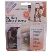 Protector Anti-caida de muebles (8 unidades) - Blanco