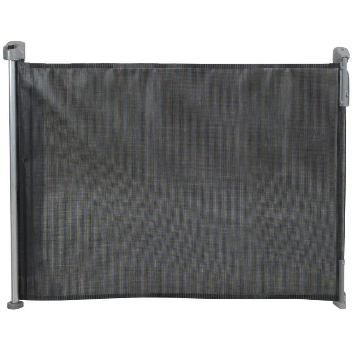 KIDCO - Puerta de Seguridad Retractil (ancho hasta 140cm) - Negro