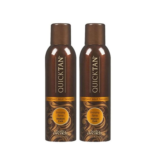 BODY DRENCH - Kit 2 Spray Autobronceante Quick Tan USA