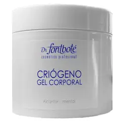 DR FONTBOTE - Gel Corporal Reductivo Criogeno 500gr Dr Fontbote.-