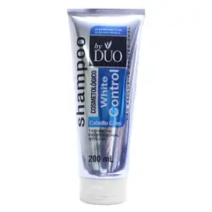 DUO - Shampoo Matizador Azul Mantener Canas Y Cabellos Grises Cvl