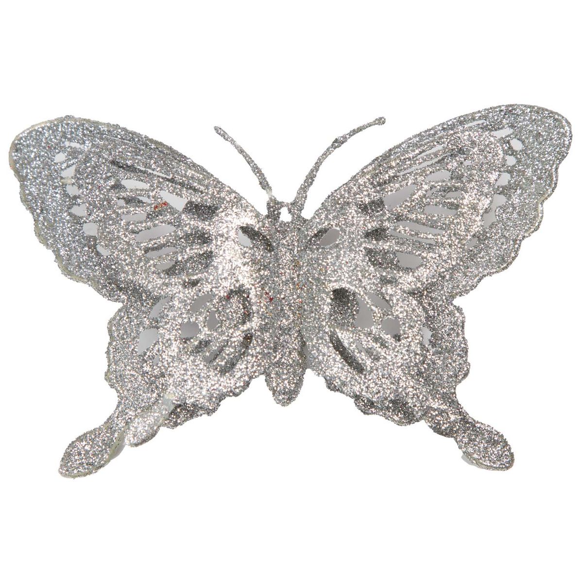 PROPLASTIC - MARIPOSAS COLGANTES 3 UNIDADES PLATEADO