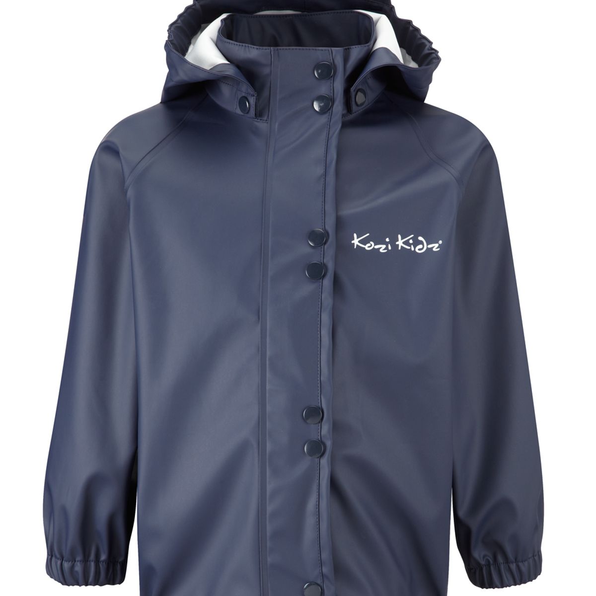 KOZI KIDZ - Chaqueta azul marino 100% impermeable 3000 mm