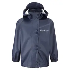 KOZI KIDZ - Chaqueta azul marino 100% impermeable 3000 mm