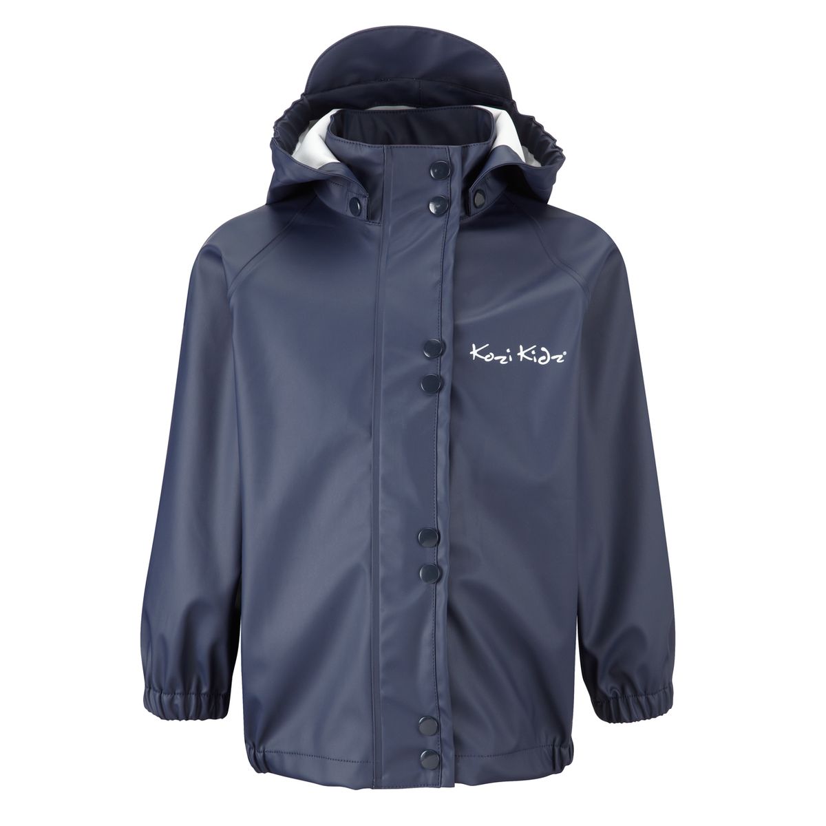 KOZI KIDZ - Chaqueta azul marino 100% impermeable 3000 mm