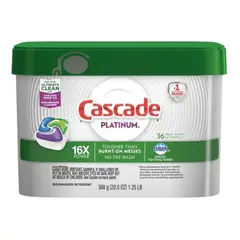 CASCADE - Lavavajillas Platinum Actions Packs Fresh 36 Un