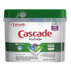 CASCADE - Lavavajillas Platinum Actions Packs Fresh 48 Un