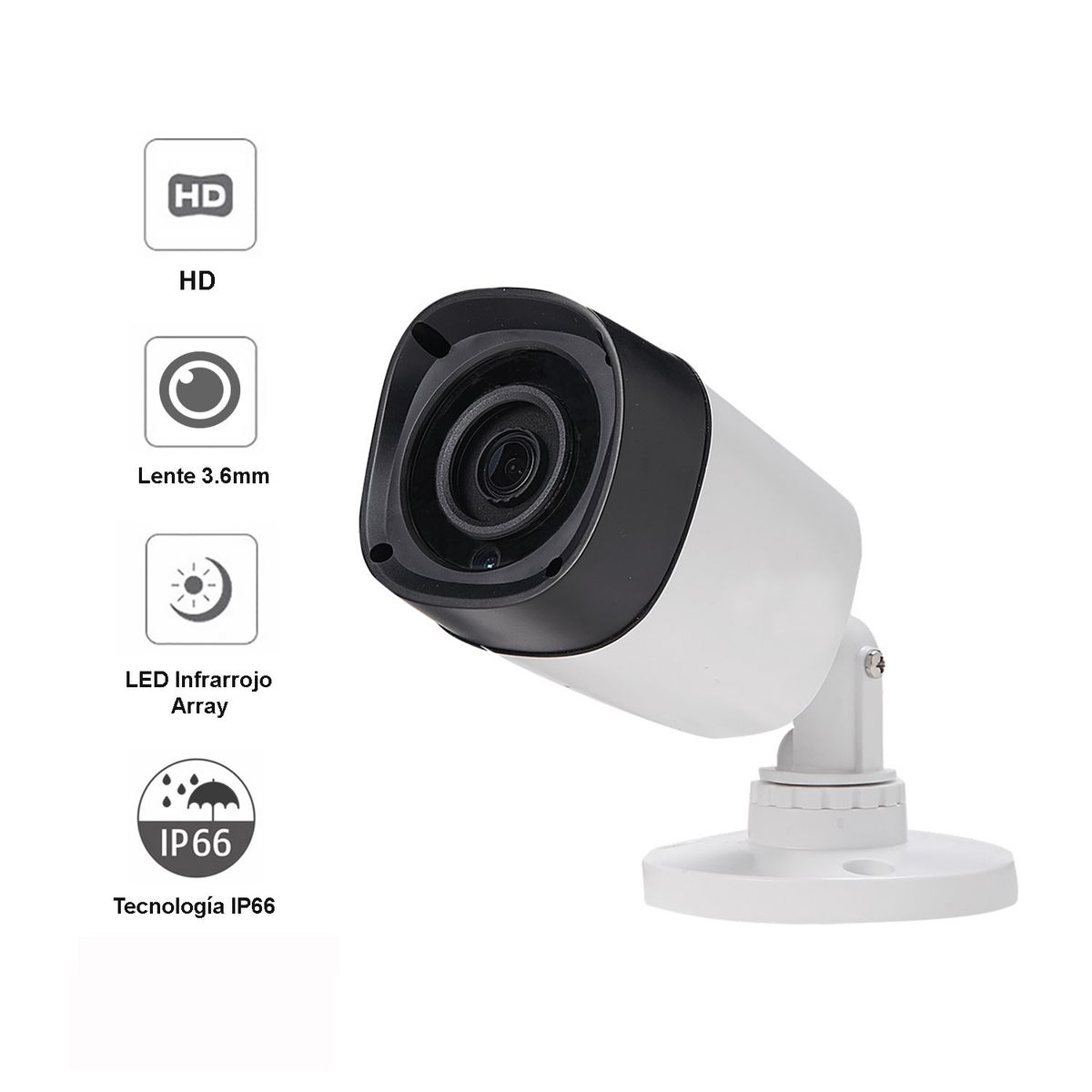VIPA - Kit Cámaras de Seguridad Mixto 8 Cámaras HD - M81L con Disco Duro