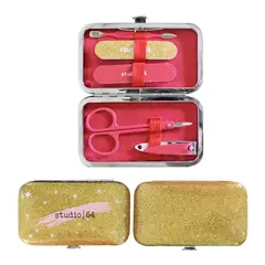 STUDIO 64 - Set Manicure Uñas Repujador Lima Y Tijera