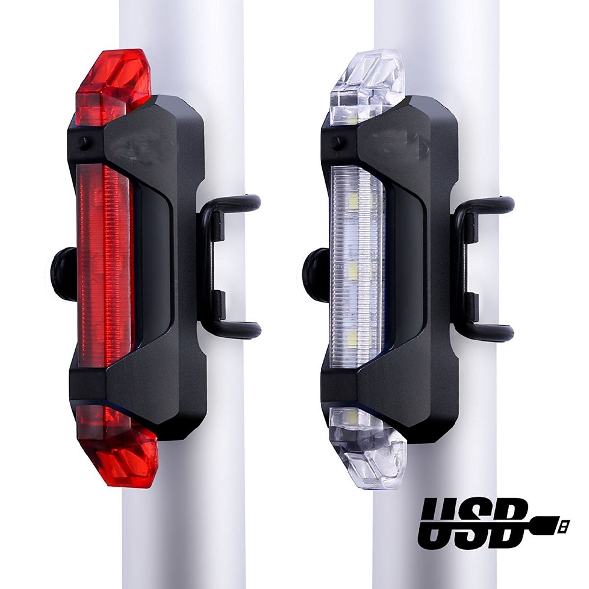 VHEX - Luz Led  Usb Recargable Para Bicicleta BC