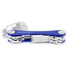 KEYSMART - Organizador de Llavero Azul Original para 8 llaves