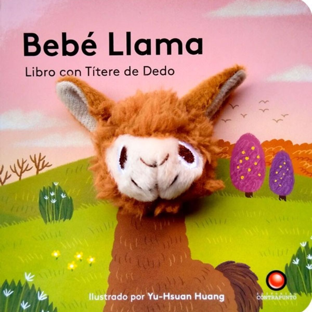 EDITORIAL CONTRAPUNTO - Con títere de dedo - Bebé Llama