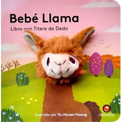 EDITORIAL CONTRAPUNTO - Libro Con Titere De Dedo - Bebe Llama