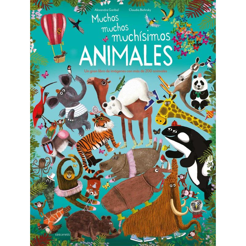 EDELVIVES - Libro Muchos, Muchos, Muchisimos Animales