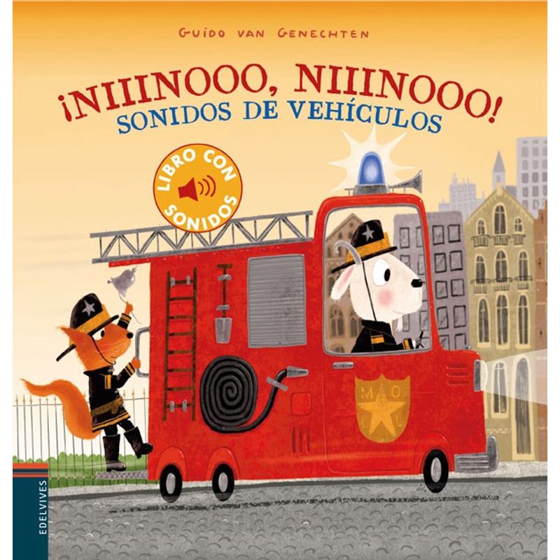 EDELVIVES - Libro ¡niiinooo, Niiinooo! Sonidos De Vehiculos