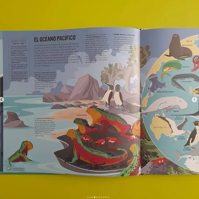 EDITORIAL CONTRAPUNTO - Atlas Animado - Mares Y Oceanos (Con App)