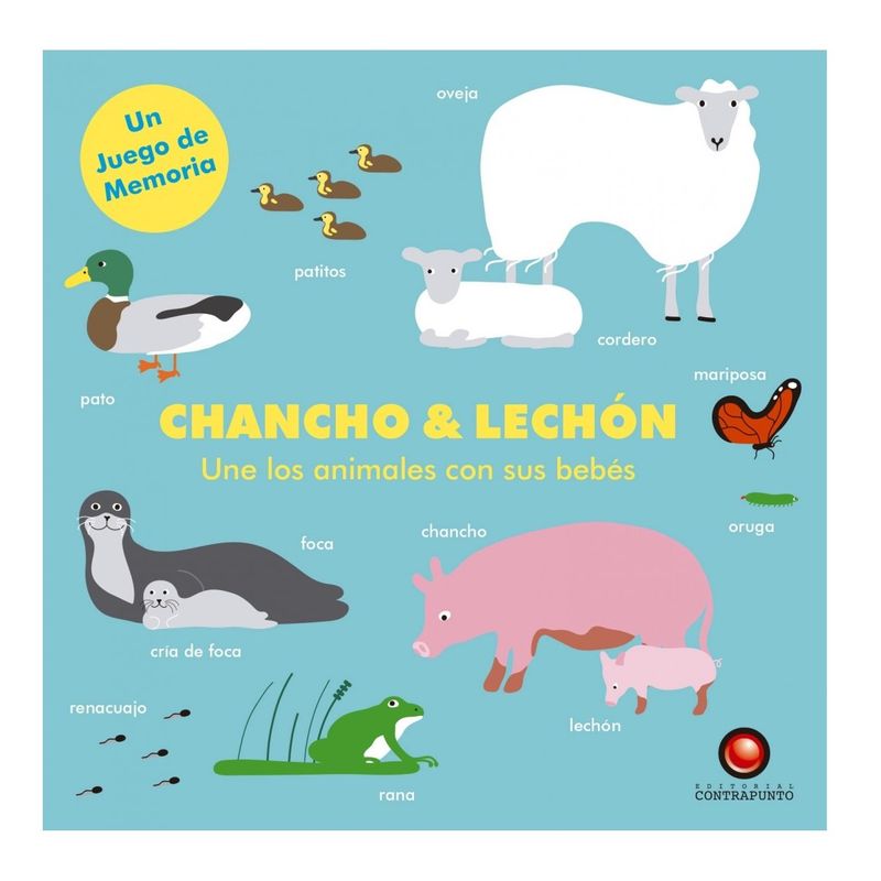 EDITORIAL CONTRAPUNTO - Libro Chancho & Lechon. Juego De Memoria