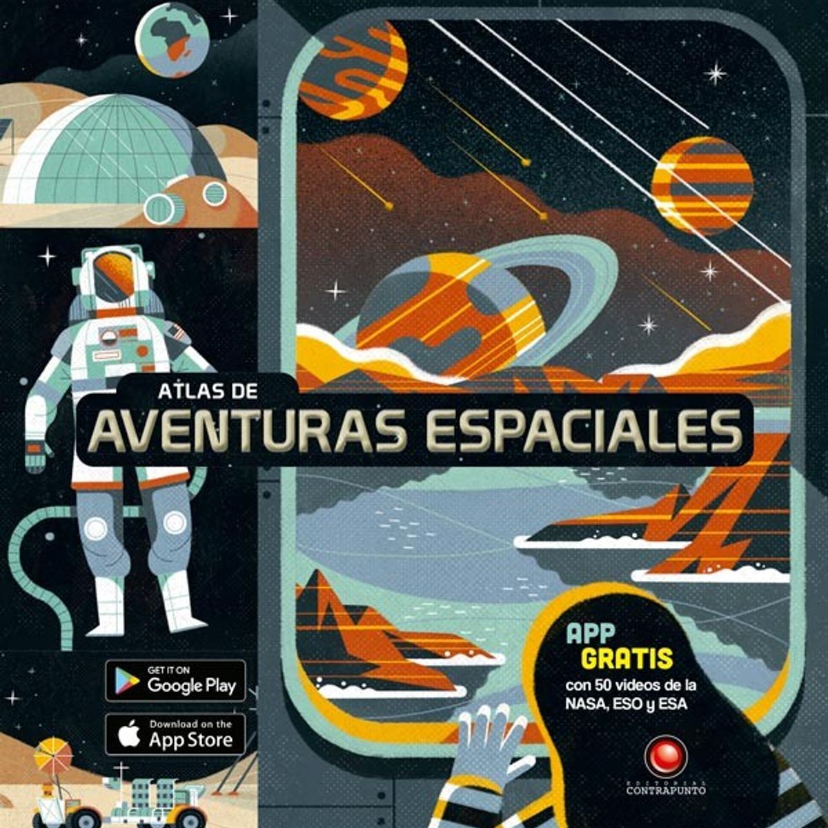 EDITORIAL CONTRAPUNTO - Atlas De Aventuras Espaciales