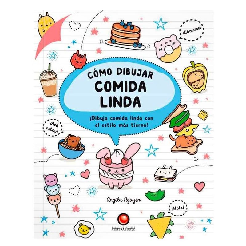 EDITORIAL CONTRAPUNTO - Libro Como Dibujar Comida Linda