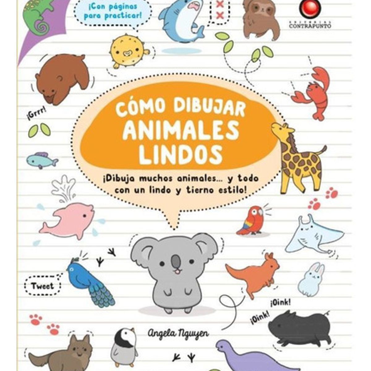 EDITORIAL CONTRAPUNTO - Cómo Dibujar Animales Lindos