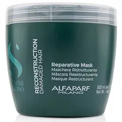ALFAPARF MILANO - Crema Reconstrucción Capilar Semi De Lino Alfaparf-Blanco.-