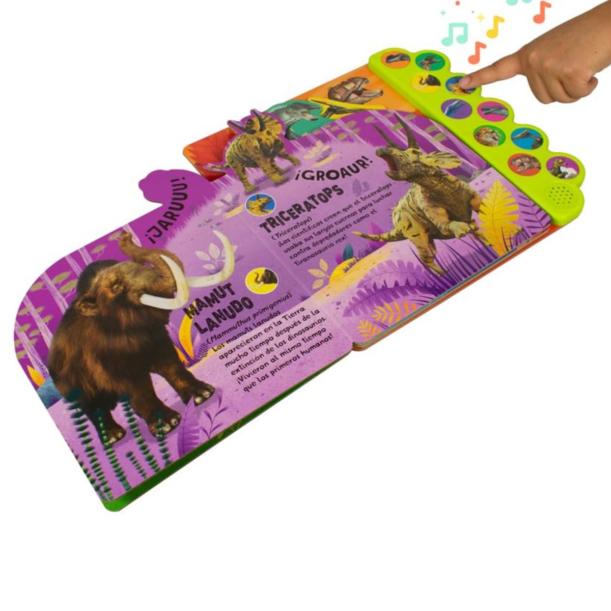 PARRAGON - 10 Sonidos De Dinosaurios. ¡tras! ¡parram! ¡groar!.