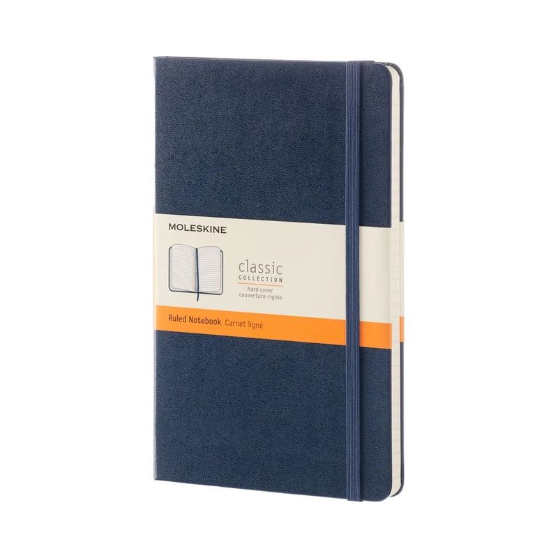 MOLESKINE - Moleskine Cuaderno Clásico / Azul Zafiro / Tapa Dura