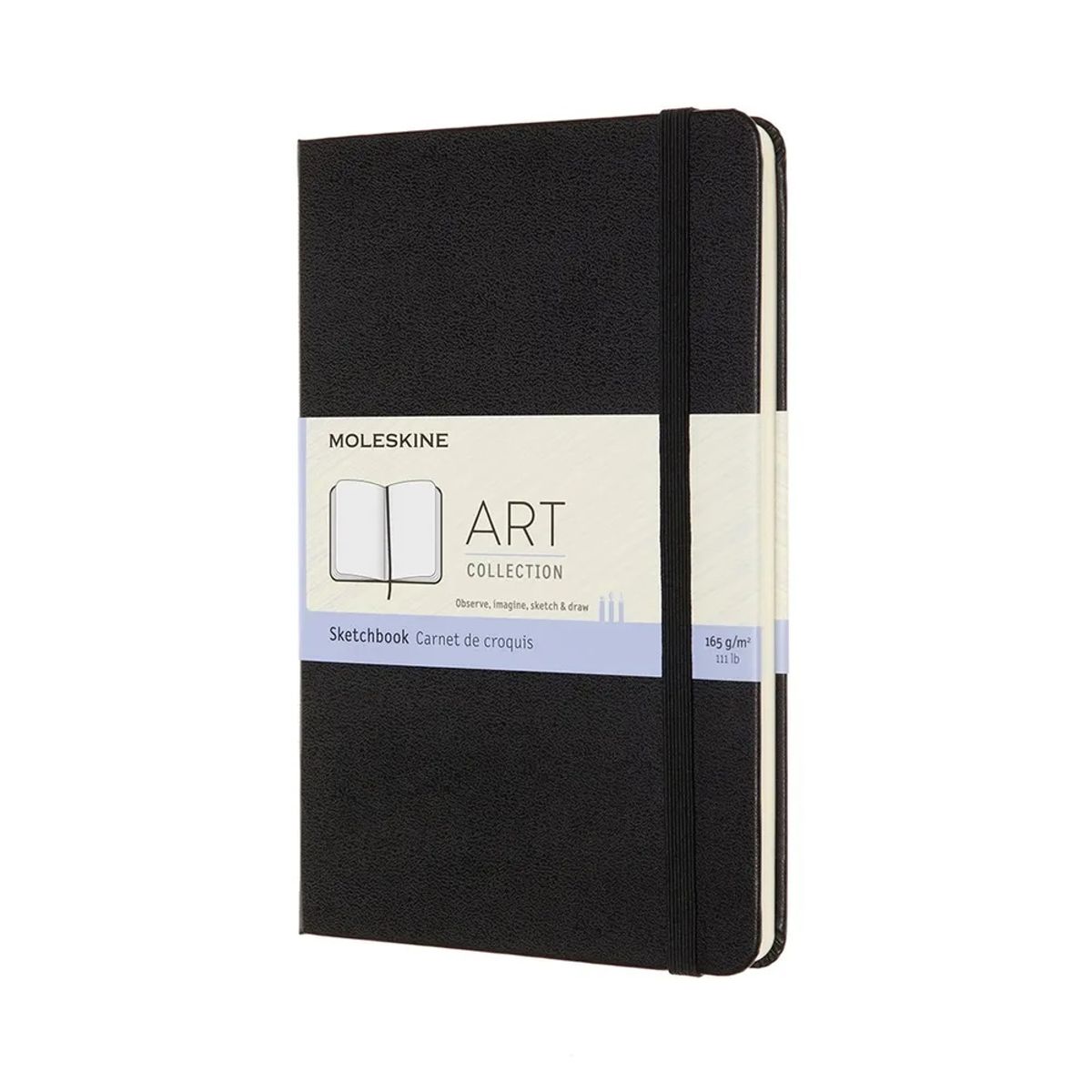 MOLESKINE - Libreta  Cuaderno Moleskine De Dibujo / Mediano / Negro