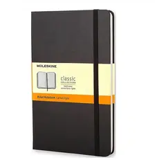 MOLESKINE - Libreta Clasica Tapa Dura Negra M De Rayas