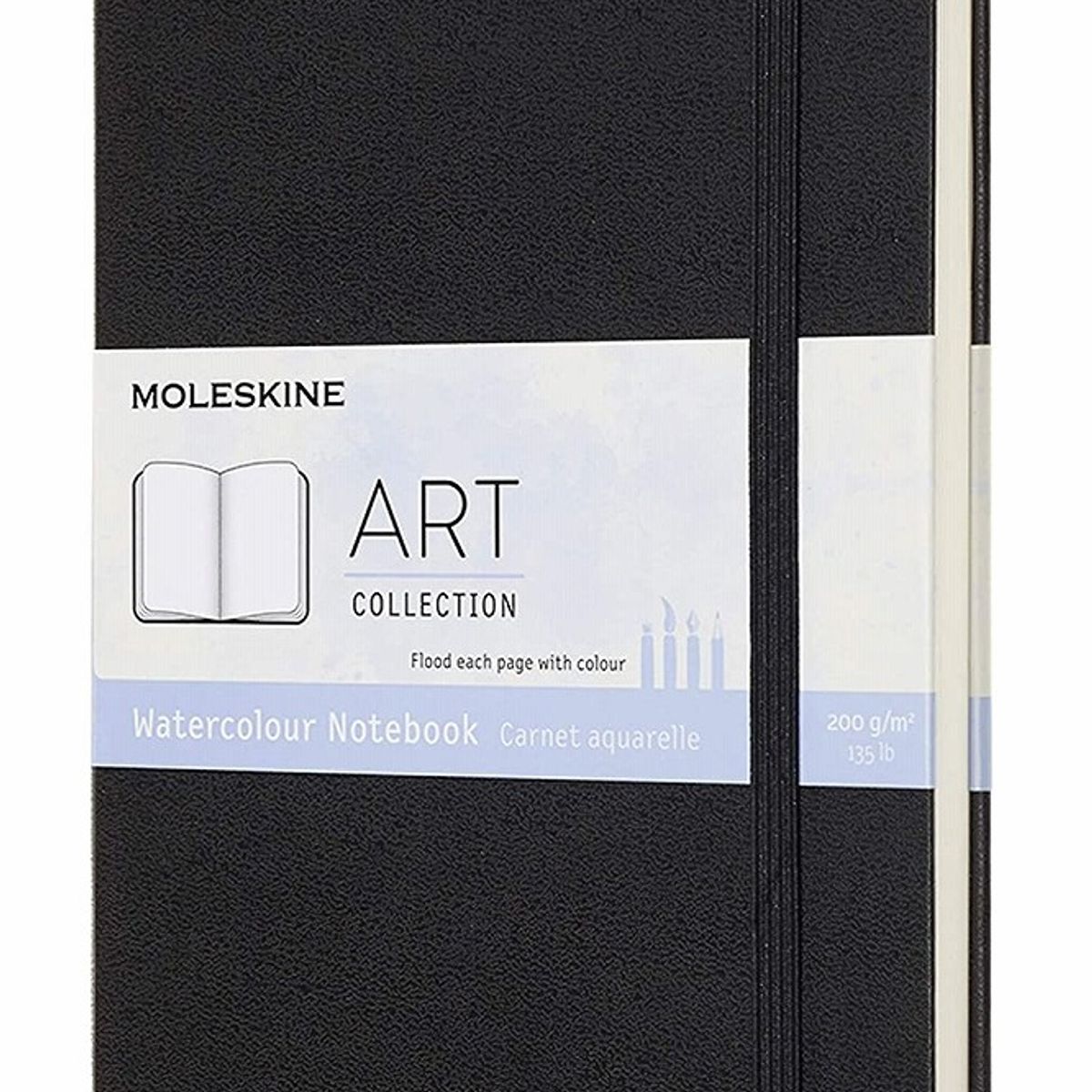 MOLESKINE - Libreta arte pintura al agua tapa dura grande