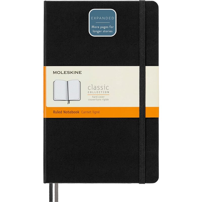 MOLESKINE - Moleskine Cuaderno Clásico Expanded / Grande
