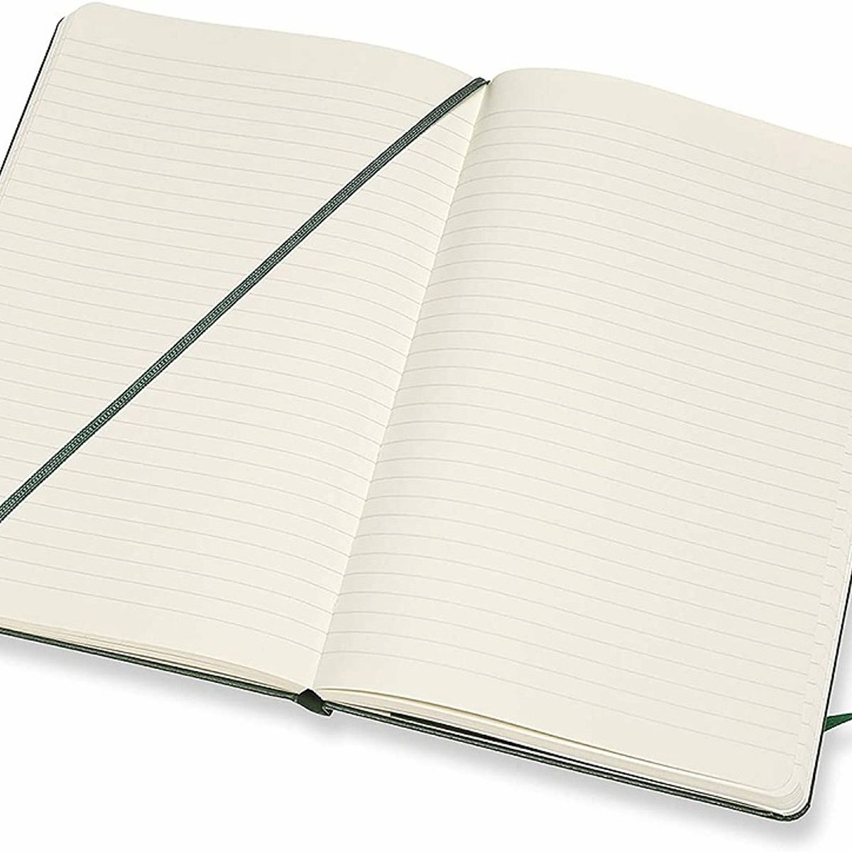 MOLESKINE - Libreta Moleskine Clásica Tapa Dura Verde Mirto L De Rayas
