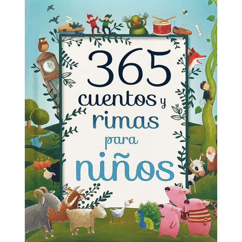 PARRAGON - Libro 365 Cuentos Y Rimas Para Niños