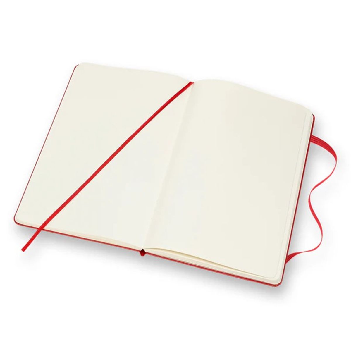 MOLESKINE - Libreta clásica, tapa dura, grande, roja, rayada