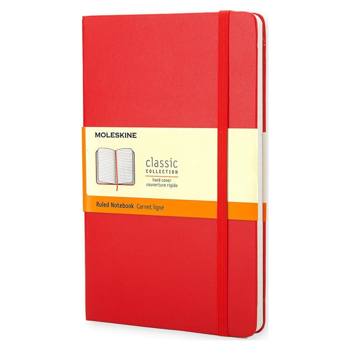 MOLESKINE - Libreta Moleskine  Clásica Tapa Dura Roja P De Rayas