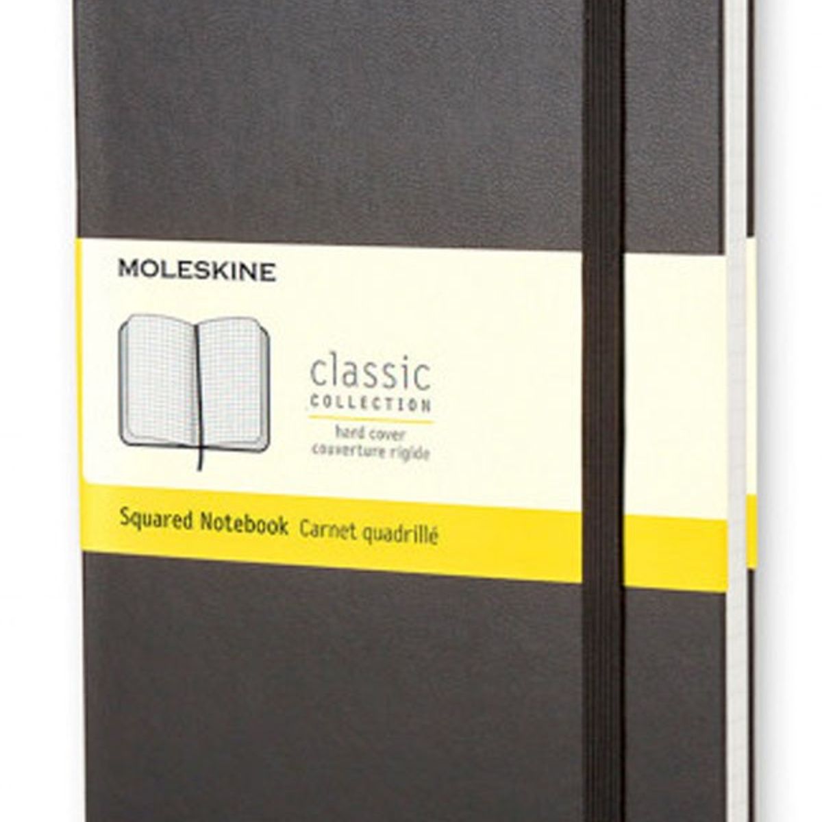 MOLESKINE - Libreta Moleskine clásica Tapa Dura Negra L Cuadriculada