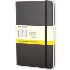 MOLESKINE - Libreta Clasica Tapa Dura Negra L Cuadriculada