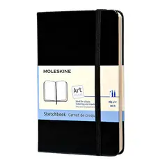 MOLESKINE - Libreta Cuaderno De Dibujo / Bolsillo / Negro