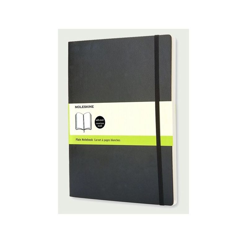 MOLESKINE - Libreta Moleskine Clasica Tapa Blanda Negra Xl Lisa