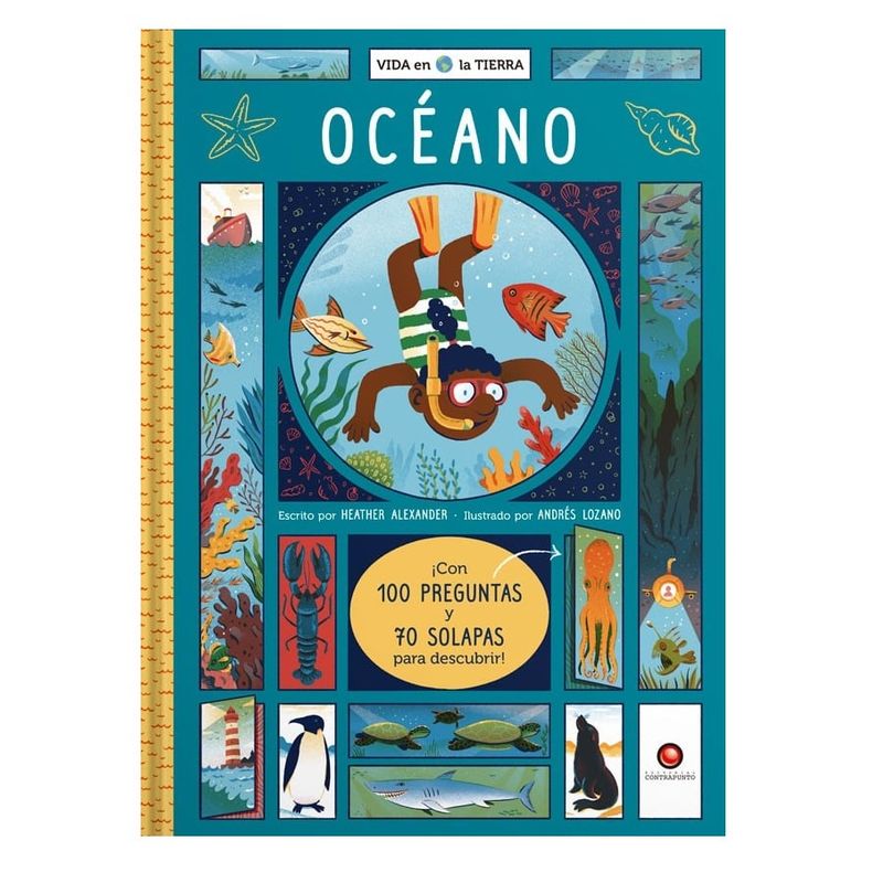 EDITORIAL CONTRAPUNTO - Libro Vida En La Tierra - Océano