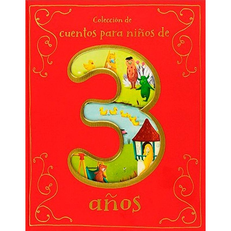 PARRAGON - Libro Coleccion De - Cuentos Para Niños De 3 Años