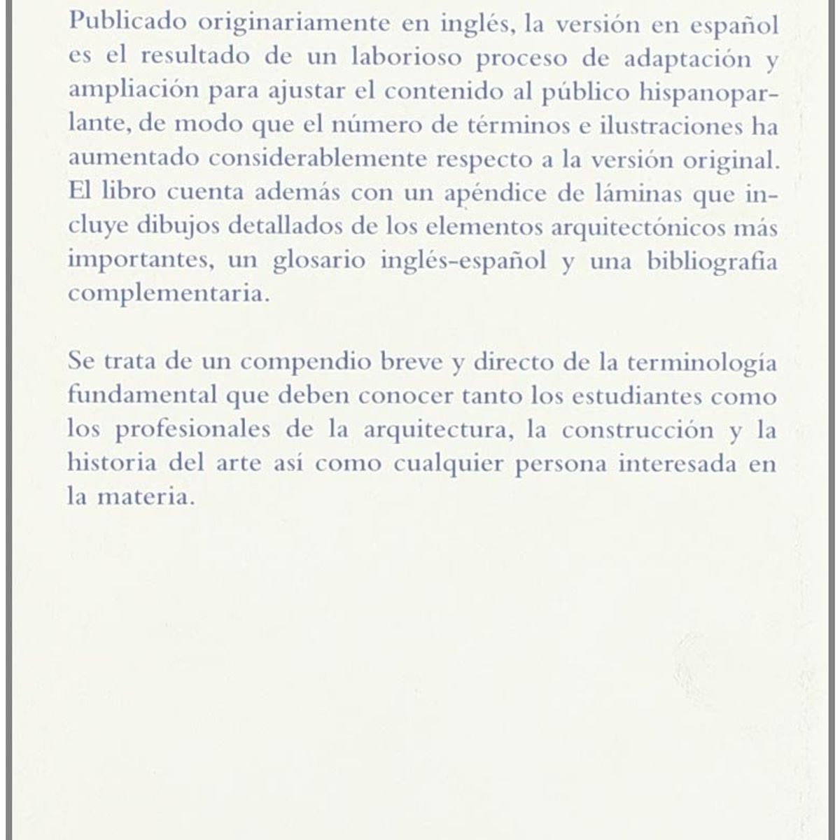 GUSTAVO GILI - Dicc. Manual Ilustrado De Arquitectura