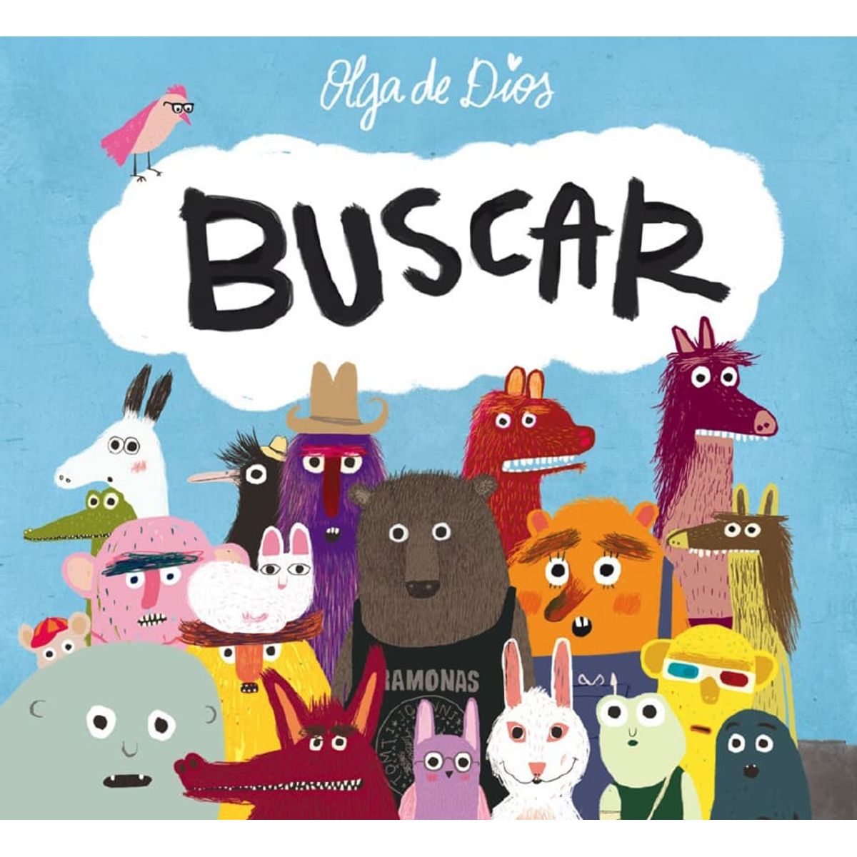 NUBEOCHO - Buscar. Escrito e ilustrado por Olga de Dios