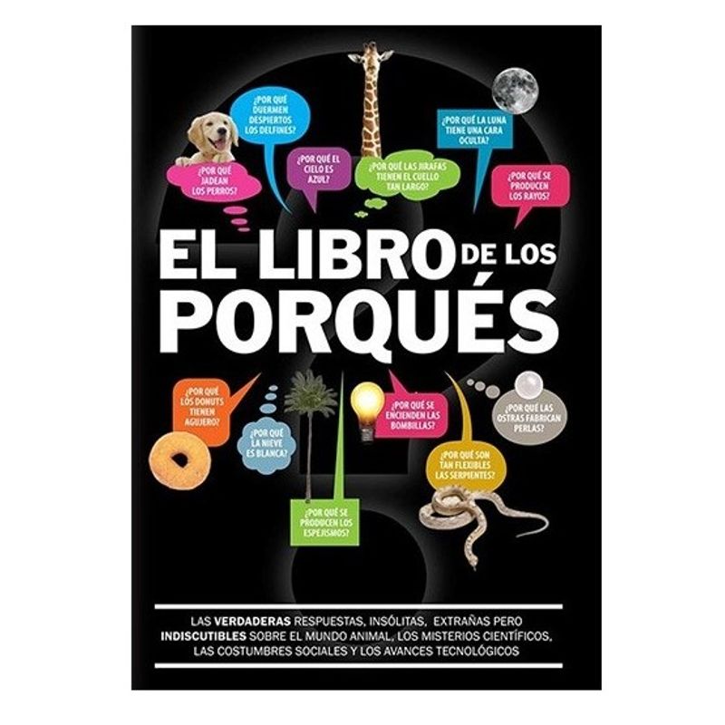 EDITORIAL BIBLOK - Libro De Los Porqués Edición Tapa Dura