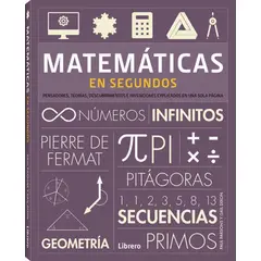 EDITORIAL CONTRAPUNTO - Libro En Segundos - Matematicas